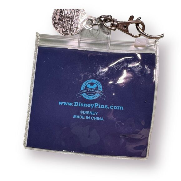 Disney Parks 2019 Mickey Mouse Friends Gray/Blue Reversible Pin Lanyard w/ Pins! - Picture 7 of 9